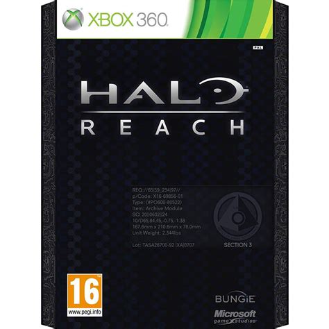 Halo Reach Limited Collectors Edition Xbox 360 Oxfam Gb Oxfams
