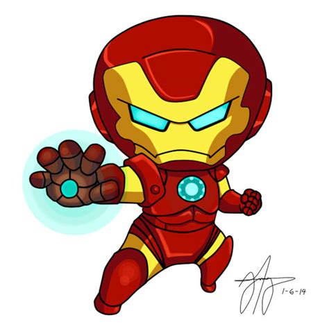 Iron Man Chibi By Kumaski On Deviantart