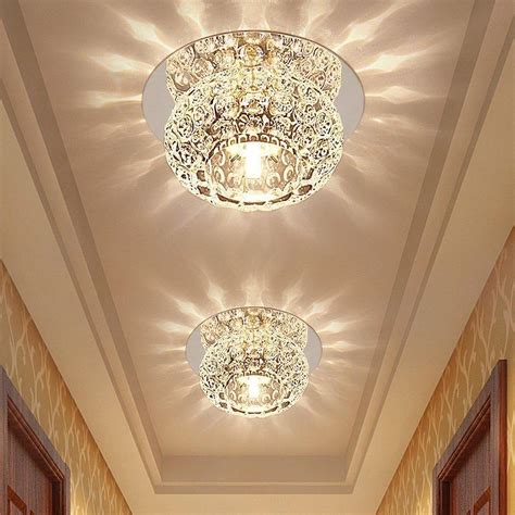 Aisilan ceiling spotlight led directional ceiling spot light 3 dimension adjustable minimalist white black nordic style warm white applications home office events exhibitions msd52b3k7w. 2021 Bubble Crystal Ceiling Lights LED Aisle Lamp ...