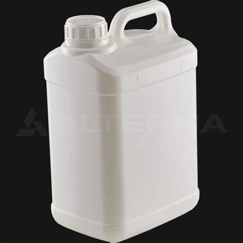 Storage Solutions Home Furniture And Diy 5 X 10 Litre Natural Hdpe