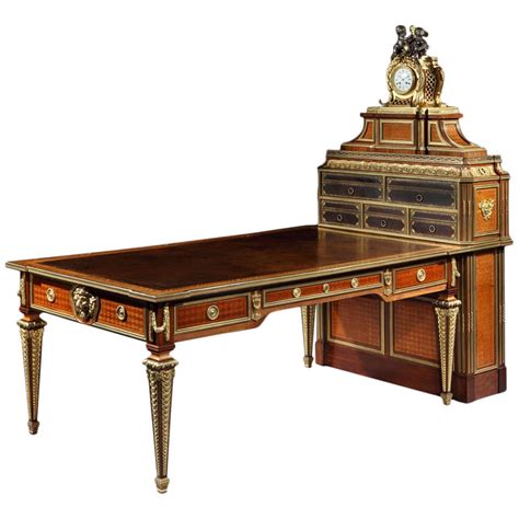 That beautiful french desk is among the selections below, along with many other options, including writing desks source list. Antique French Parquetry and Bronze Cartonnier Writing ...
