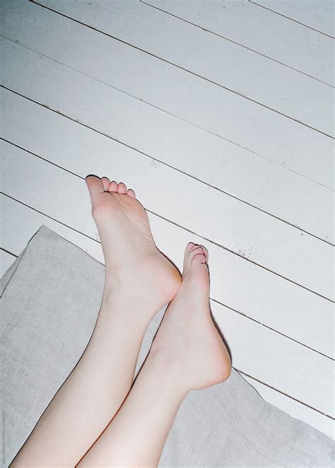 Beautiful Female Legs With Pale Skin By Stocksy Contributor Serge