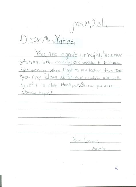 Dear claire, thank you a lot for your last letter. Opening Our Doors: 2nd Grade Persuasive Letter Writing Samples