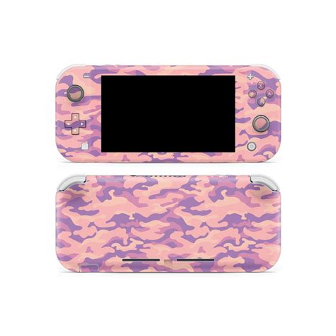 Peachy Camo Nintendo Switch Lite Skin Skin Protection Nintendo Switch Peachy