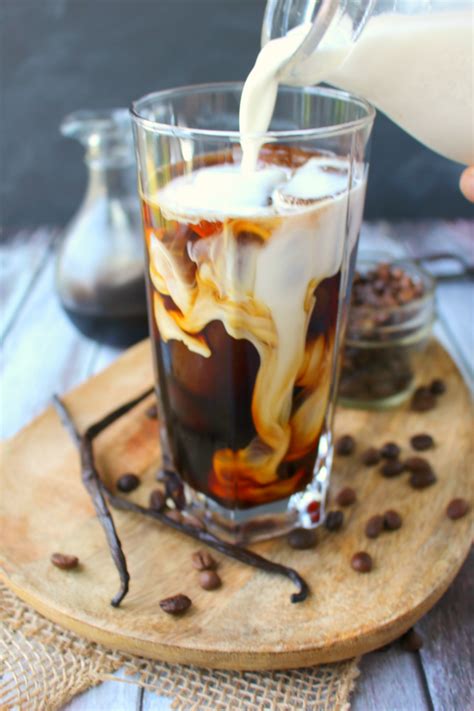 Vanilla Bean Iced Coffee The Easiest Vanilla Iced Coffee Recipe