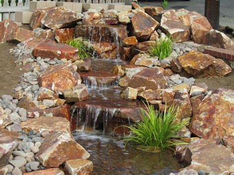 Since these water features already come with a pump and plumbing, you likely won't need a professional. diy water features | Join KRC Rock San Marcos for a Do-It-Yourself pondless waterfall ...