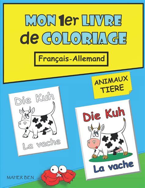 Buy Mon 1er Livre De Coloriage Français Allemand Livre De Coloriage