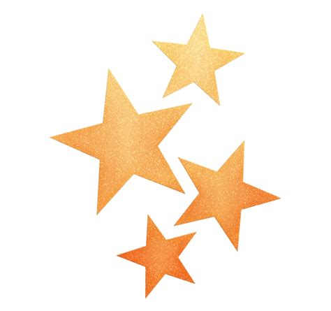 Golden Stern Png Clipart Png All