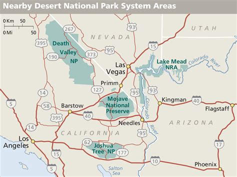 Mojave Desert Map