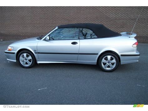 Silver Metallic 2003 Saab 9 3 Se Convertible Exterior Photo 74751704