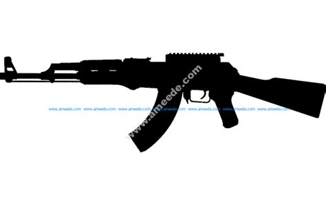 Gun Ak 47 Download Vector