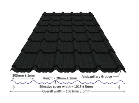 Versatile 28g Charcoal Textured Roofing Sheet