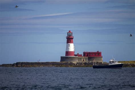 Longstone Lighthouse Farne Islands England Farne Islands