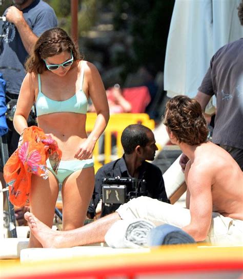 Emilia Clarke Strips Down To A Bikini On The Beach In Spain Hot Pics