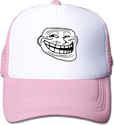 Unisex Trollface Quest 4 Game Snapback Hat Printing Snapback Hats At