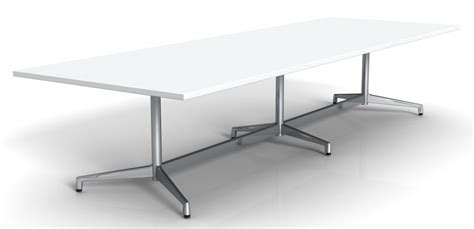 Polished Aluminum Rectangular Conference Table With Steel Base 120 X