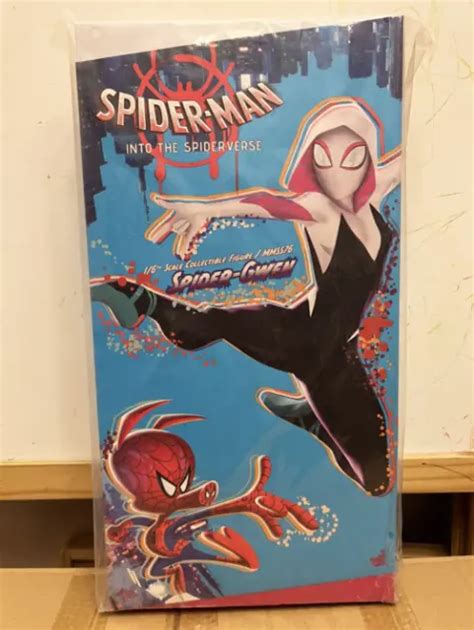 new hot toys mms576 into the spider verse spider gwen 1 6 action figure in stock 450 00 picclick