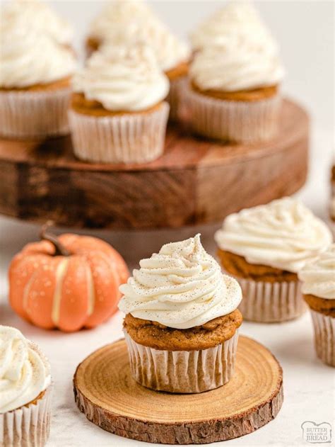 pumpkin spice cupcakes with cream cheese frosting pumpkin cupcake recipes pumpkin spice