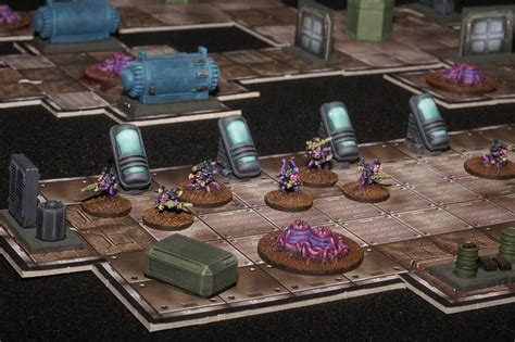 15 Millimeters Through Space And Time 15mm Space Hulk On Doom Board Tiles