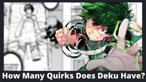 Do You Really Know How Many Quirks Does Deku Have Myanimefacts