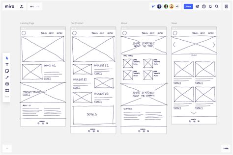 Sketch Wireframe Template