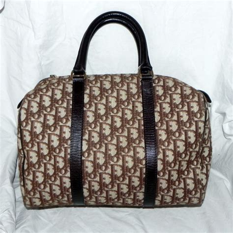 Dior bag harga 59 remise www lacin bel tr limited time deals. Christian Dior - Vintage Tasche / Bowling Bag / Original ...