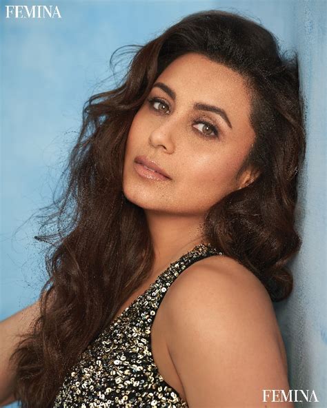 “the roles that i enjoy the most are those in romantic films ” says rani mukerji in the cover