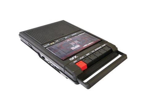 Qfx Retro 39 Shoebox Tape Recorder With Usb Player