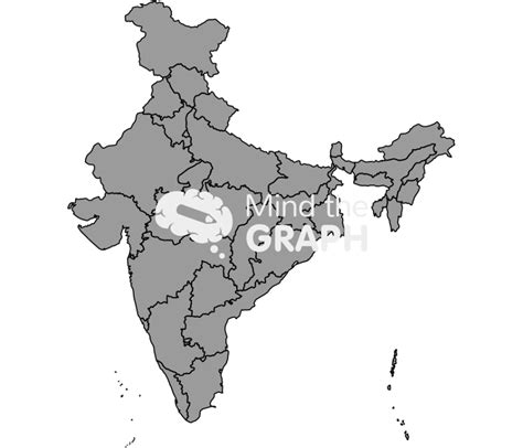 Political Map Of India Flashcards Memorang