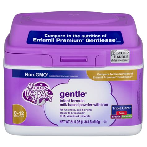 Save On Always My Baby Gentle Infant Formula With Iron Milk Based
