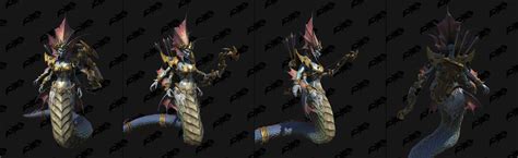 Модели юнитов наг в Warcraft III Reforged