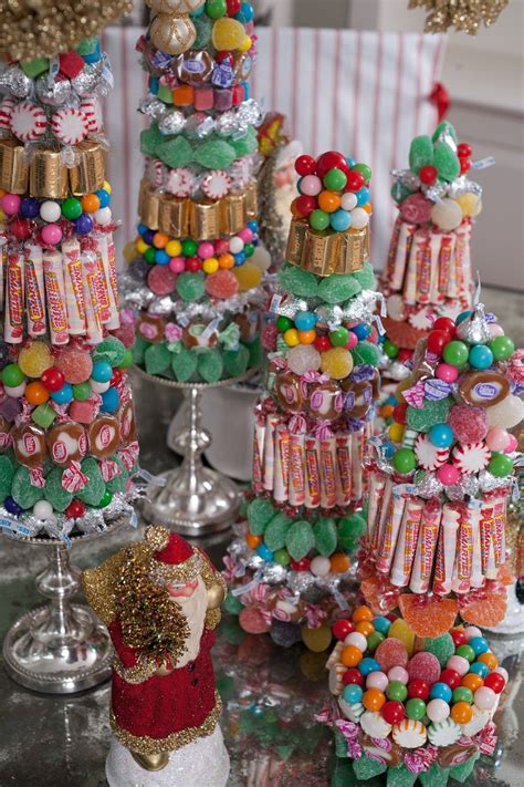 The Glam Pad Diy Christmas Candy Candy Centerpieces Candy Land