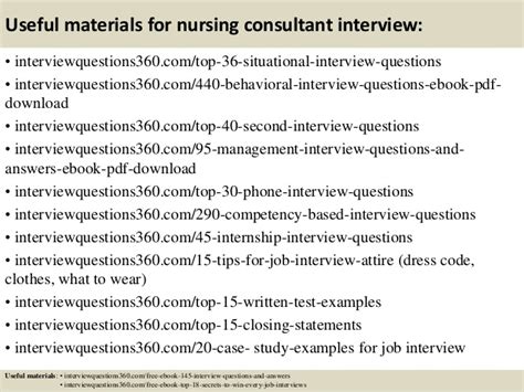 Top 10 Nursing Consultant Interview Questions And Answers