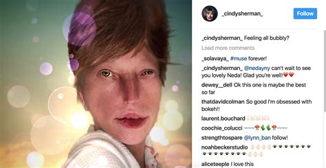 Instagram Selfies And Cindy Sherman The Queen Of Self Portraiture