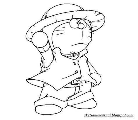 Maybe you would like to learn more about one of these? Sketsa Mewarnai Gambar Doraemon - Sketsa Mewarnai