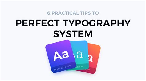 6 Practical Tips To Create Typography System UXMISFIT COM