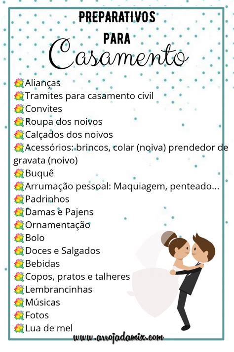 Dicas Práticas Para Planejar O Seu Casamento Roteiro De Casamento