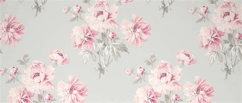 Download Grey And Pink Floral Wallpaper Gallery
