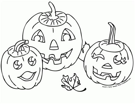 Jack O Lanterns Coloring Pages Coloring Home