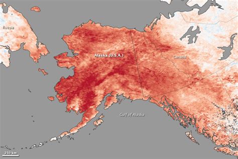 Temperatures In Alaska From January 23 30 2014 As Compared To Same