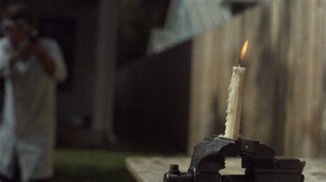 Blow Out A Candle With An Air Gun  On Imgur