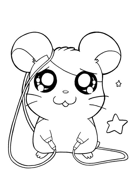 Hamtaro Kleurplaat Tv Series Kleurplaat » Animaatjes.nl