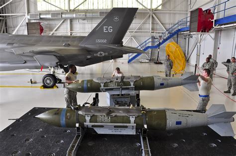 First F 35a Operational Weapons Load Crew Qualified Air Force