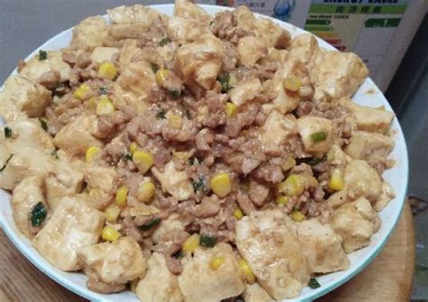 Berikut cara buat krengsengan tanpa petis dari resep keluarga! Resep Tahu saus daging cincang dan jagung oleh Bunda Dafa ...