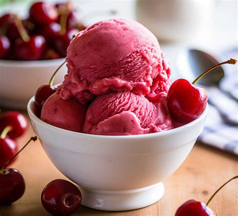 Easy Cherry Sorbet Recipe Scoop Club