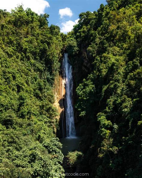 mantayupan falls in barili tallest waterfall in cebu 2022