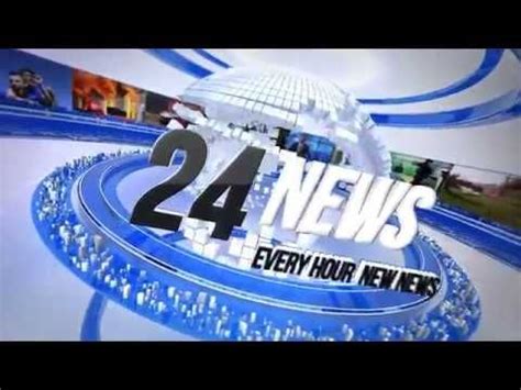 24 Broadcast News Complete TV Package - After Effect Template AE