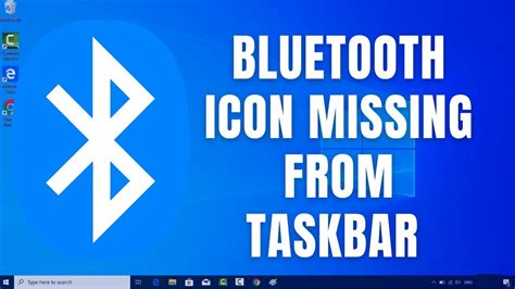 How To Show Add Bluetooth Icon In Windows 10 Taskbar Youtube