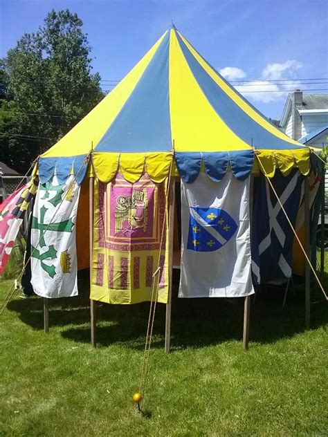 These pins are inspiration for decor and sales displays. Tent - Getting Ready for the Renaissance Faire | Tent ...