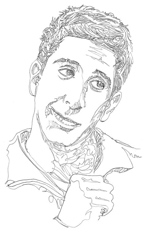 thgthgthg : I will draw hand drawn scribble portrait ...